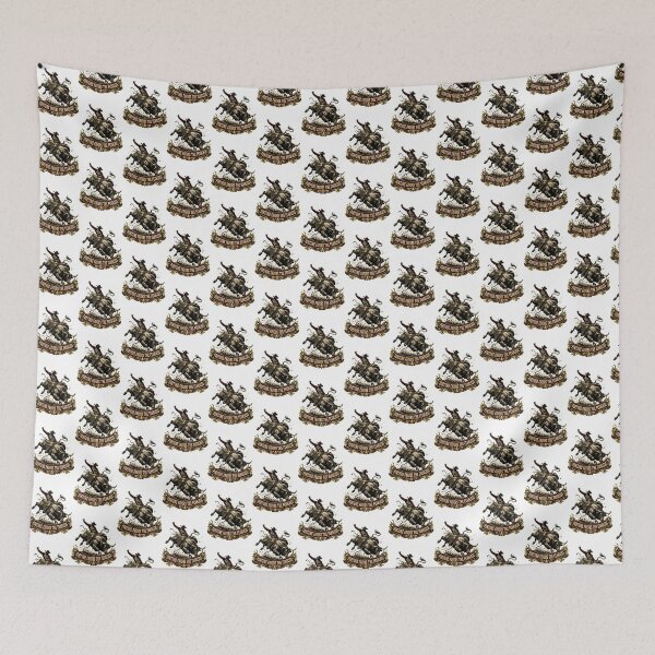 Item preview, Fortune Favors the Fearless Bull Rider Inspirational Western Design designed and sold by hannahnormann.