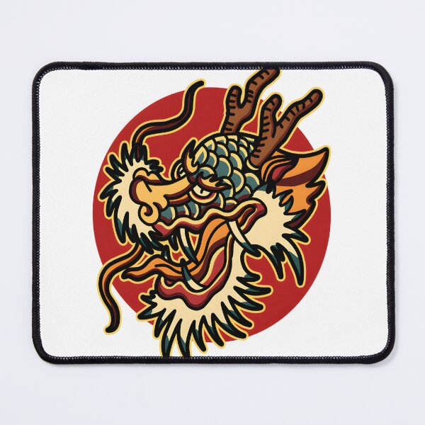 Item preview, Intricate Dragon Tattoo Design with Mythical and Tribal Elements designed and sold by laxxers.