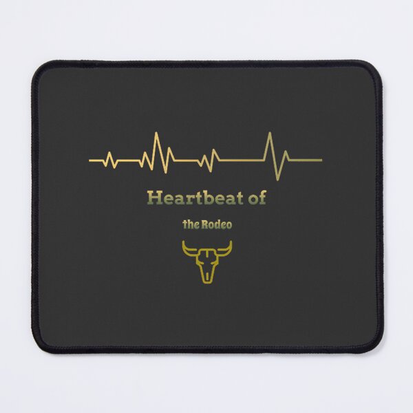 Item preview, Heartbeat of the Rodeo Western Cowboy Rodeo Life Design designed and sold by hannahnormann.
