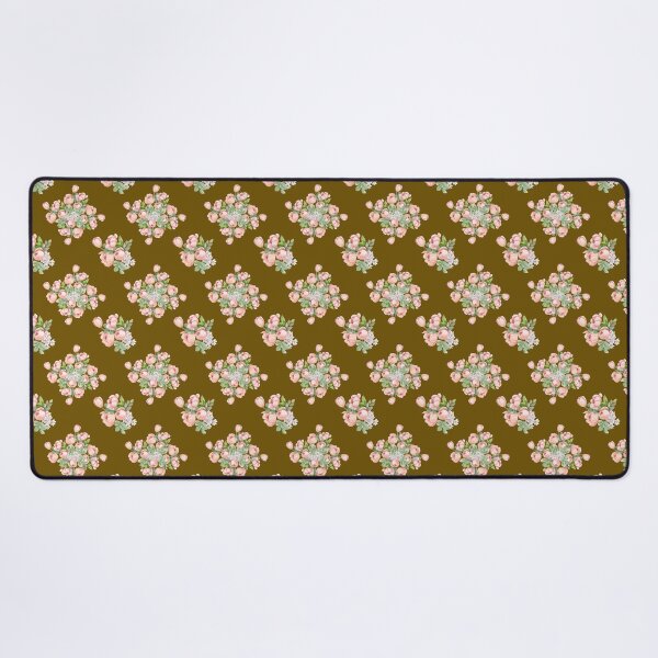 Item preview, Earthy Olive Pink Tulip Floral Seamless Pattern designed and sold by ​Jyoti Digital Artist.