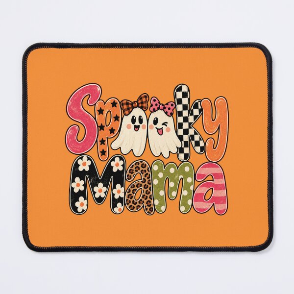 Item preview, Spooky Mama Halloween, Trick Or Treat, Fright Night, 31 October, Spooky Season designed and sold by vintagearttee.