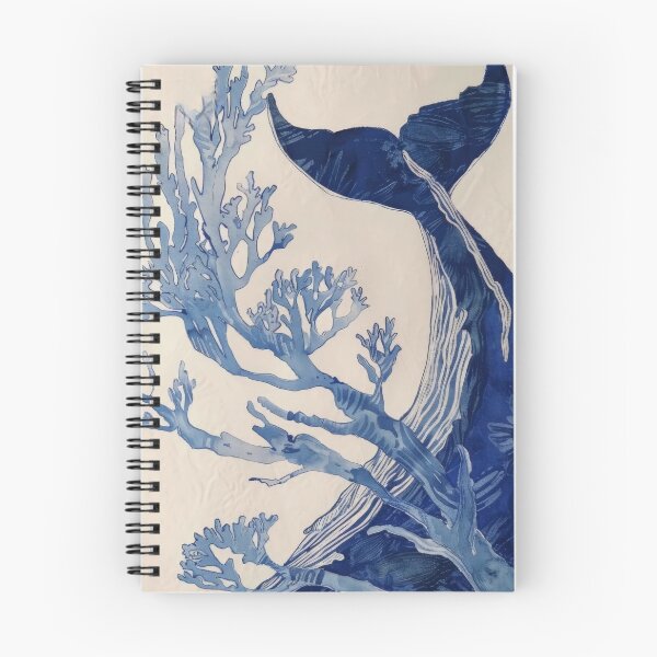 Item preview, Blue Whale Ocean Watercolour Minimalist Art Print  designed and sold by beautyinlove.