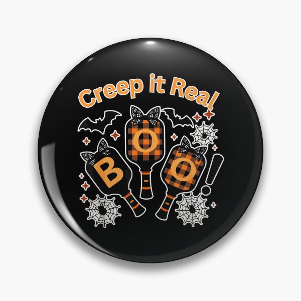 Item preview, Spooky Dink Creep It Real Boo Pickleball Halloween designed and sold by ZariahNey.