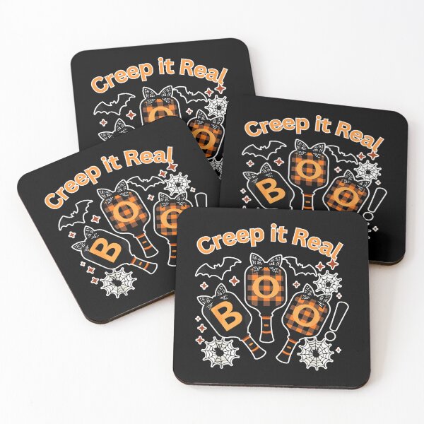 Item preview, Spooky Dink Creep It Real Boo Pickleball Halloween designed and sold by ZariahNey.