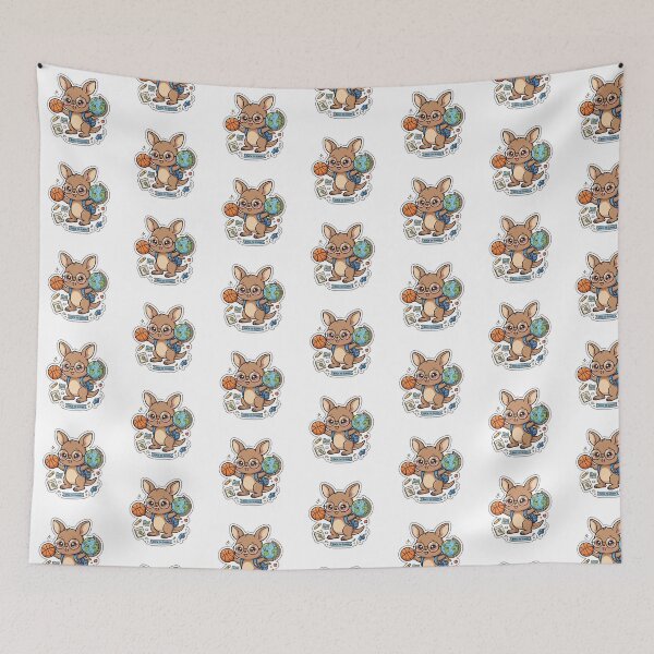Item preview, Kawaii Kangaroo Back To School Geography designed and sold by Wildlife-Walk.