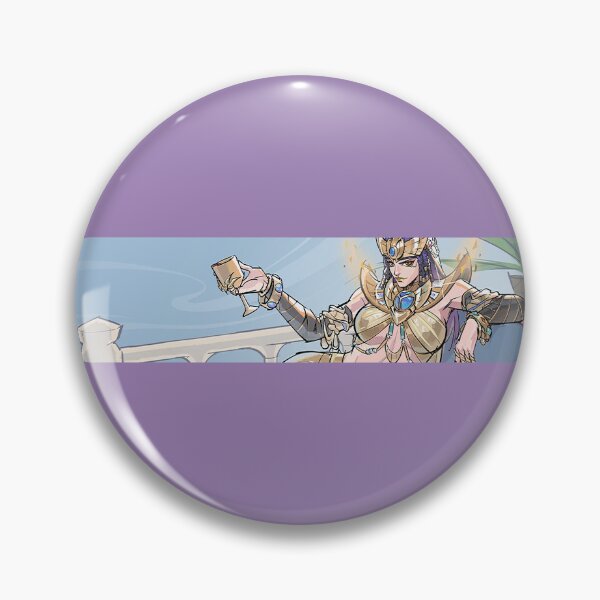 Item preview, Emma Frost Marvel Rivals egyptian nameplate sticker designed and sold by Applesaucemeow-.