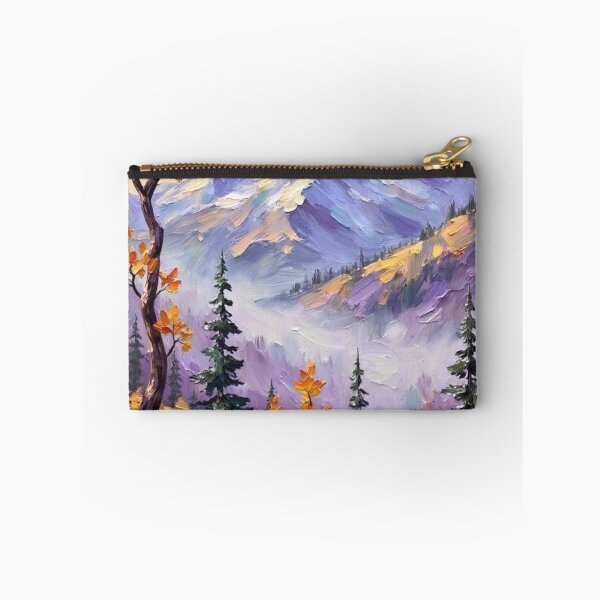 Item preview, Autumn Mist Over Mountain Ridge – Oil Painting designed and sold by nhk999.