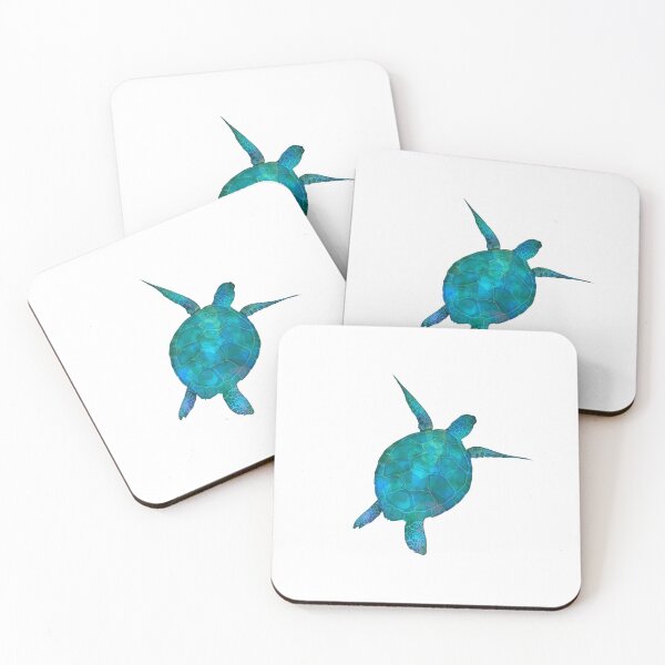 Item preview, Bright Watercolour Turtle designed and sold by Clover Crow.