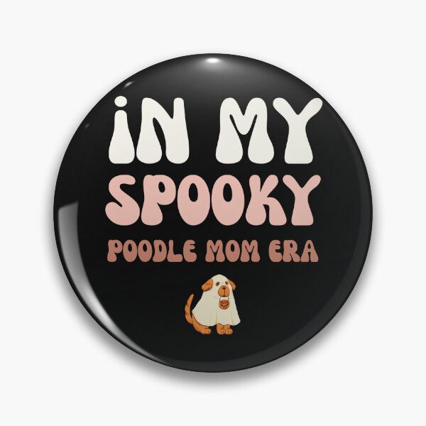Item preview, Trendy In My Spooky Poodle Mom Era Halloween Style designed and sold by mumchaosdesigns.