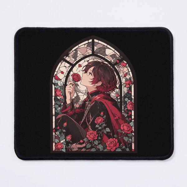 Item preview, Ruby Rose Stained Glass designed and sold by celinamnxngol.
