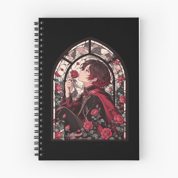 Item preview, Ruby Rose Stained Glass designed and sold by celinamnxngol.