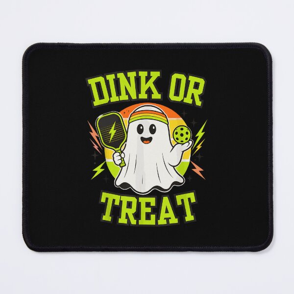 Item preview, Spooky Dink Dink Or Treat Ghost Pickleball Halloween Sports designed and sold by ZariahNey.