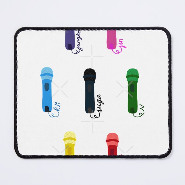 Item preview, Colorful Microphone Sticker Set for Music Lovers and Singers designed and sold by SpaceWaifu.