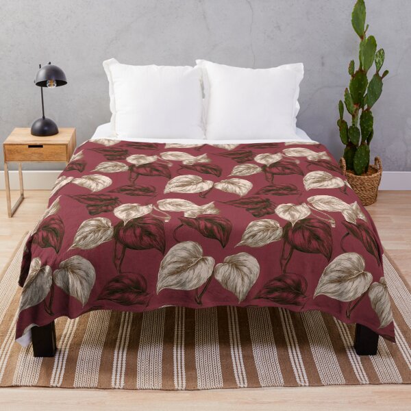 Item preview, Bold Pothos - Birthday Flower Pattern - Gift Ideas For Men designed and sold by RoyalStarsPatts.