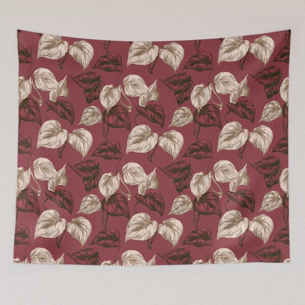 Item preview, Bold Pothos  - Birthday Flower Pattern - Gift Ideas For Men designed and sold by RoyalStarsPatts.