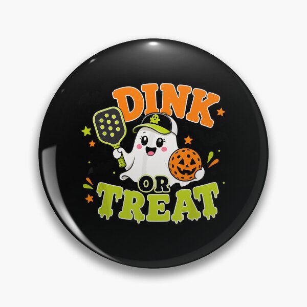 Item preview, Spooky Dink Dink Or Treat Pickleball Halloween Ghost designed and sold by ZariahNey.
