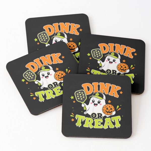 Item preview, Spooky Dink Dink Or Treat Pickleball Halloween Ghost designed and sold by ZariahNey.