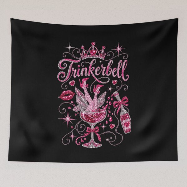 Item preview, Wine Drinkerbell Wine Festival Riesling designed and sold by LuminOrb.