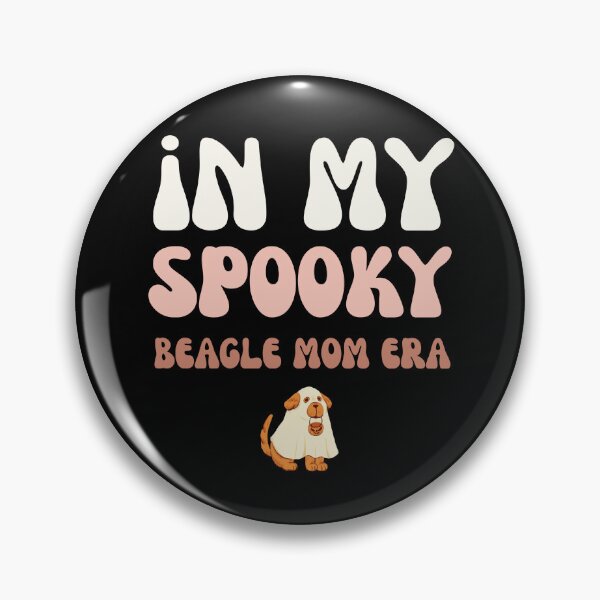 Item preview, Groovy In My Spooky Beagle Mom Era Halloween Hound designed and sold by mumchaosdesigns.