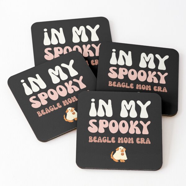 Item preview, Groovy In My Spooky Beagle Mom Era Halloween Hound designed and sold by mumchaosdesigns.