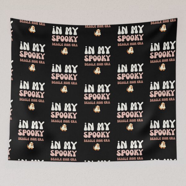 Item preview, Groovy In My Spooky Beagle Mom Era Halloween Hound designed and sold by mumchaosdesigns.