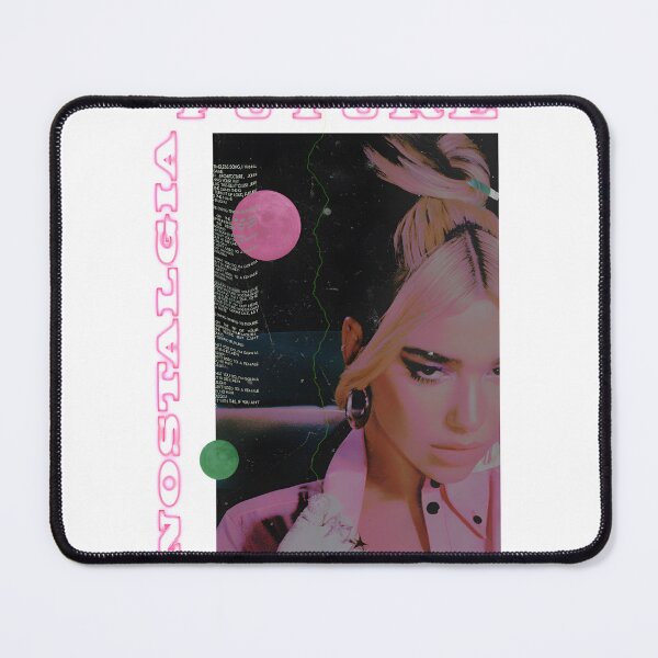 Item preview, Dua Lipa Nostalgia Inspired Retro Music Design designed and sold by tarek3431.