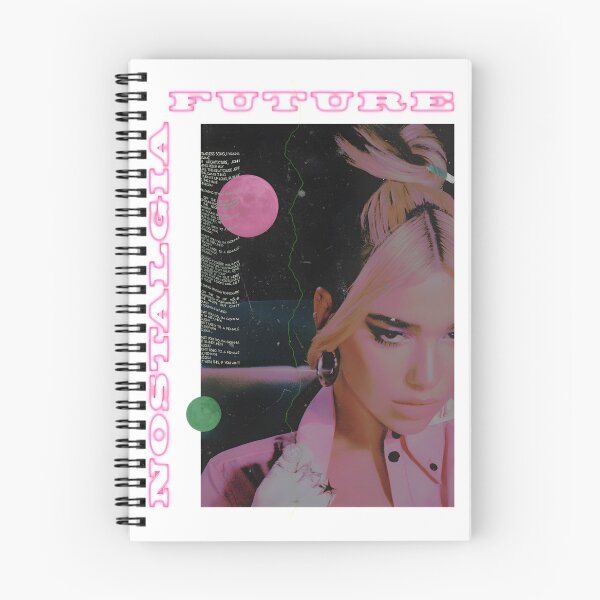 Item preview, Dua Lipa Nostalgia Inspired Retro Music Design designed and sold by tarek3431.