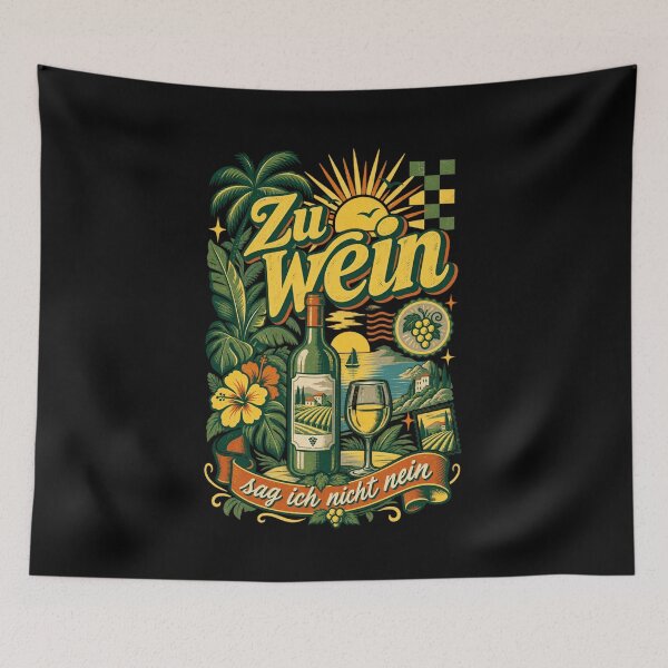 Item preview, I don't say no to wine, red wine designed and sold by LuminOrb.