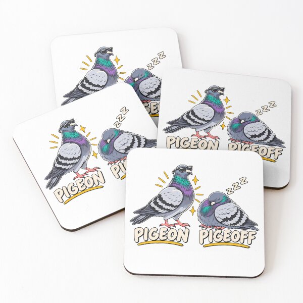 Item preview, Pigeon Pigeoff Funny Sarcastic Pigeon Bird Humor designed and sold by roni-harbor.