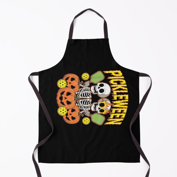 Item preview, Spooky Dink Fun Halloween Pickleball Skeletons With Paddles designed and sold by ZariahNey.