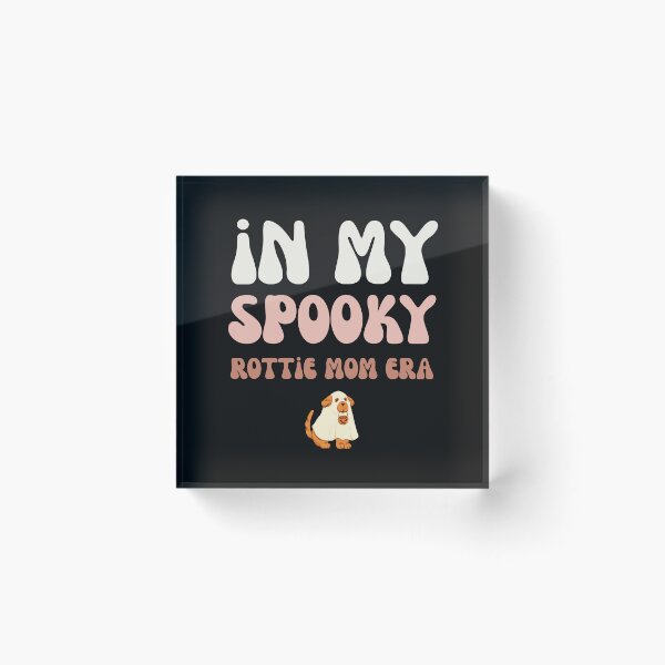 Item preview, Trendy In My Spooky Rottie Mom Era Halloween Rottweiler designed and sold by mumchaosdesigns.