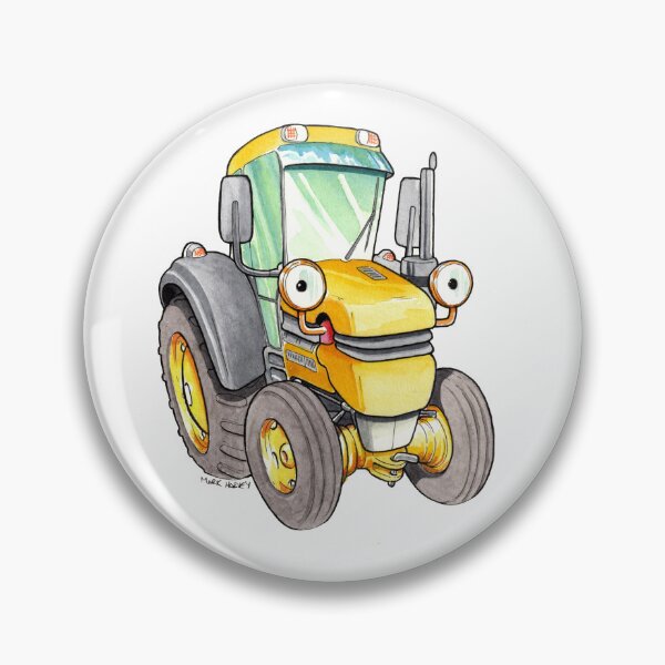 Item preview, Cartoon tractor designed and sold by Mark_Harvey_Creative.