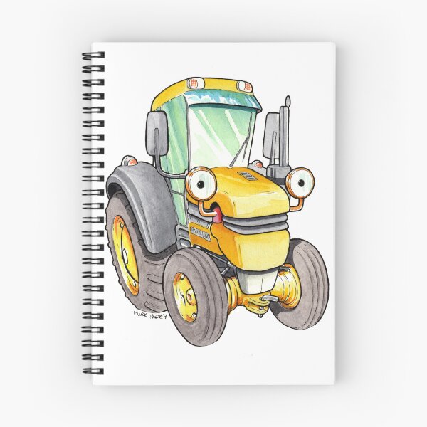 Item preview, Cartoon tractor designed and sold by Mark_Harvey_Creative.