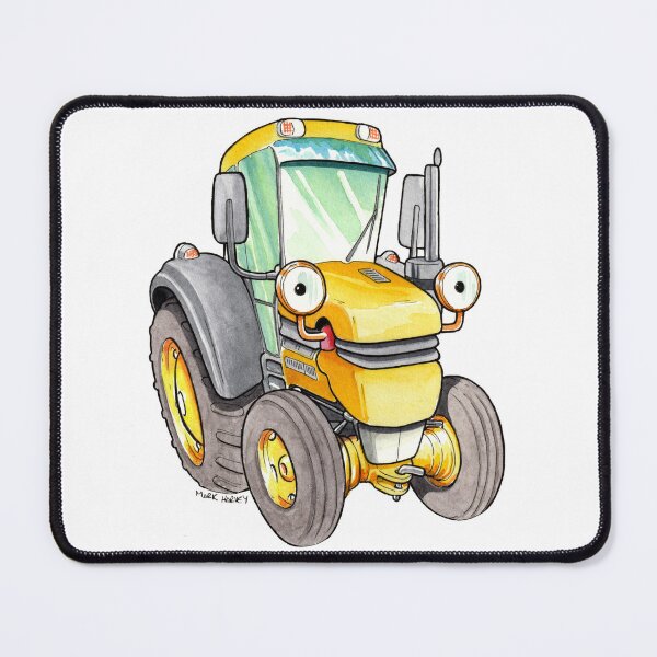 Item preview, Cartoon tractor designed and sold by Mark_Harvey_Creative.