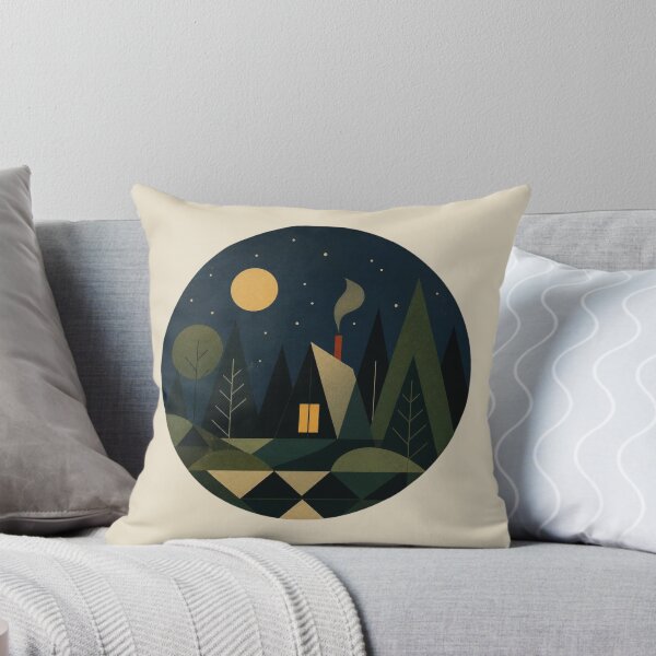Item preview, Midnight Forest – Forest Cabin designed and sold by mellow-koko.