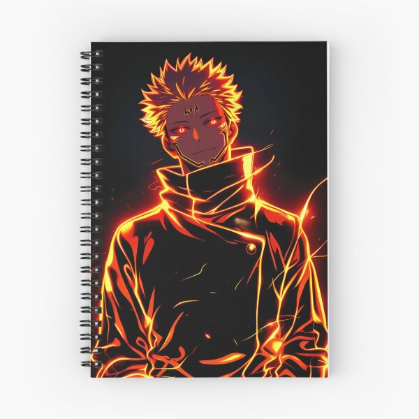 Item preview, Neon Flame Dark Warrior – Fiery Supernatural Anime Inspired Art designed and sold by Dyan4.