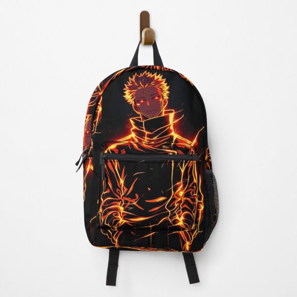 Item preview, Neon Flame Dark Warrior – Fiery Supernatural Anime Inspired Art designed and sold by Dyan4.