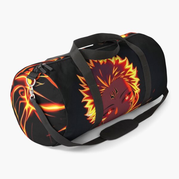 Item preview, Neon Flame Dark Warrior – Fiery Supernatural Anime Inspired Art designed and sold by Dyan4.