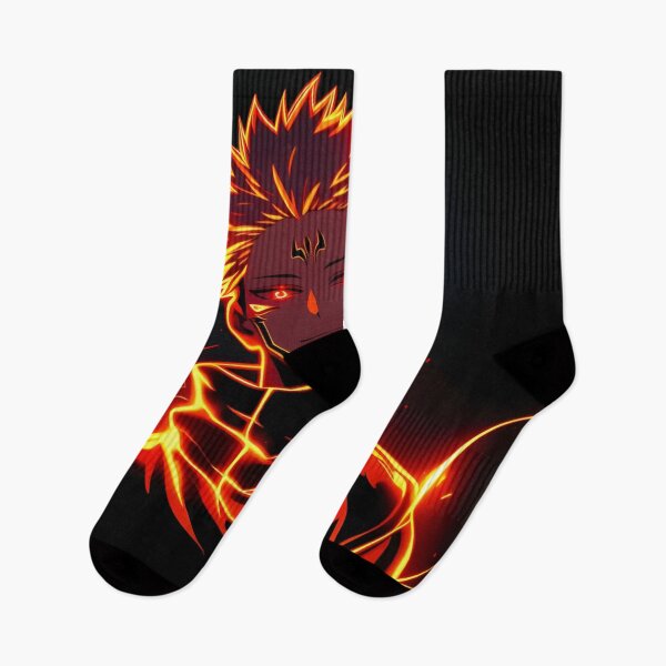 Item preview, Neon Flame Dark Warrior – Fiery Supernatural Anime Inspired Art designed and sold by Dyan4.
