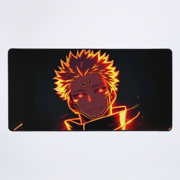 Item preview, Neon Flame Dark Warrior – Fiery Supernatural Anime Inspired Art designed and sold by Dyan4.