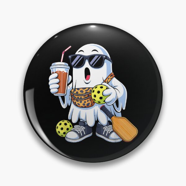 Item preview, Spooky Dink Ghost Pickleball Boo Coffee Halloween designed and sold by ZariahNey.