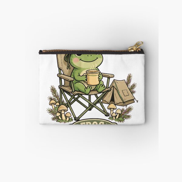 Item preview, Frog Camping Club – Cute Frog Camping Outdoor Adventure designed and sold by PaniCraftstore.