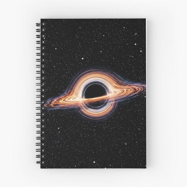 Item preview, Black Hole Event Horizon – Fiery Accretion Disk, Cosmic Space and Blue Relativistic Jet designed and sold by SOUFIANE1991.