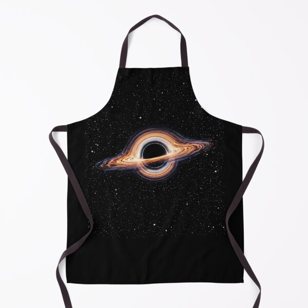 Item preview, Black Hole Event Horizon – Fiery Accretion Disk, Cosmic Space and Blue Relativistic Jet designed and sold by SOUFIANE1991.