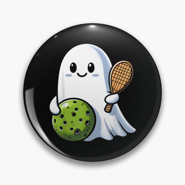 Item preview, Spooky Dink Ghost Pickleball Halloween Spooky Boo designed and sold by ZariahNey.