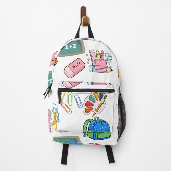 Item preview, Cute Back to School Supplies Sticker Sheet – Kawaii Classroom & Teacher Art designed and sold by okeokebye.