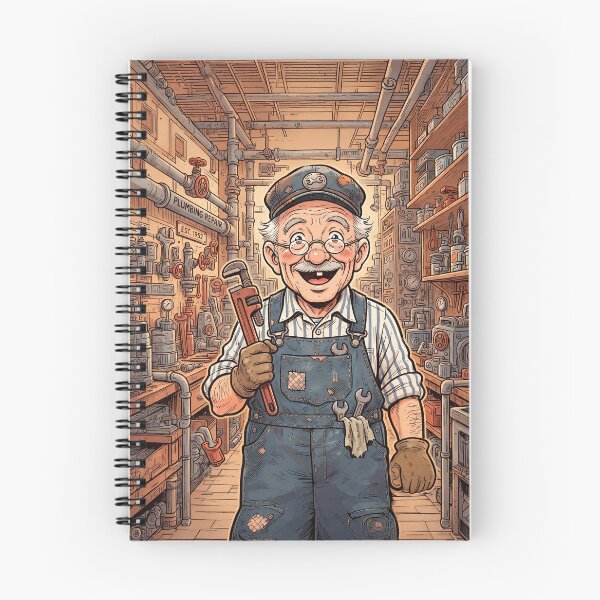 Item preview, Smiling Plumber Anime Style designed and sold by Home Decor Art.