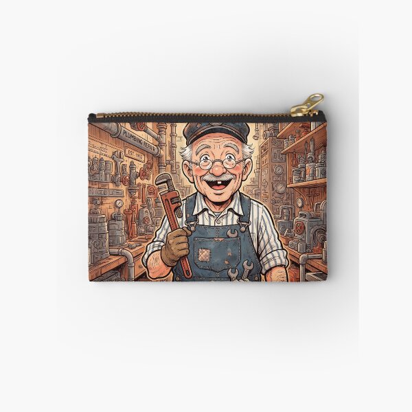 Item preview, Smiling Plumber Anime Style designed and sold by Home Decor Art.
