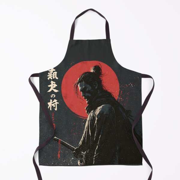 Item preview, Ukiyo-e Vintage Ronin Samurai Red Sun Katana Art designed and sold by GrinGalore.