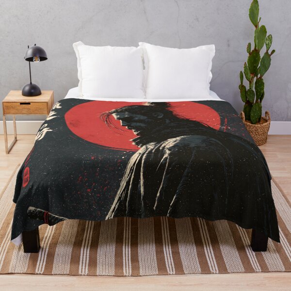 Item preview, Ukiyo-e Vintage Ronin Samurai Red Sun Katana Art designed and sold by GrinGalore.